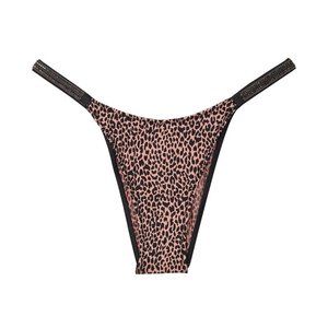 Victorias Secret BRAZILIAN Panty SHINE Leopard